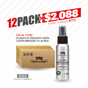 12Pack Loción Minoxidil