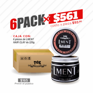 6Pack Lment Hair Clay