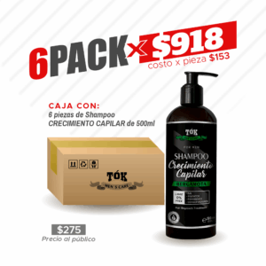 6Pack Shampoo Bergamota