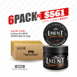 *6Pack Lment Spider Wax